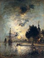 Johan Barthold Jongkind - Clair De Lune